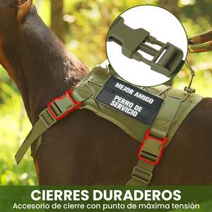 Grands chiens, chien robuste sans traction avec poignée, harnais réglable pour animaux de compagnie pour une marche et un entraînement faciles - Product Image 4