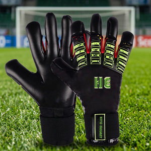 Gants de gardien de but de football de qualité supérieure, paume en latex haute performance pour une protection accrue des doigts - Product Image 3