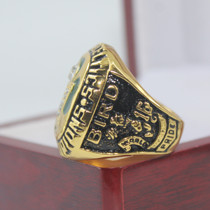 Venta al por mayor personalización <span class=keywords><strong>1986</strong></span> Boston Celtics Championship Fan's Edition aleación conmemorativa 925 anillo de cadera Chapado en plata - Product Image 4