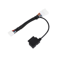 Lector de código OBD II negro personalizado Cable de diagnóstico Obd 2 Splitter