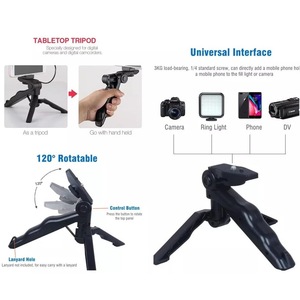 Fabrika stok AY 49 kablosuz telefon çok fonksiyonlu dolgu ışığı vlog canlı akış güzellik vmicrophone kiti mikrofon klibi ile - Product Image 5
