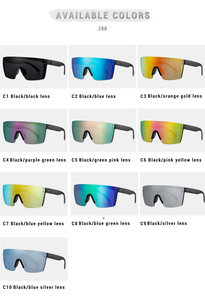 Lunettes de cyclisme ANSI Z87 très vendues, de haute qualité, avec <span class=keywords><strong>film</strong></span> réel, pour sports de plein air, lunettes de sécurité - Product Image 2
