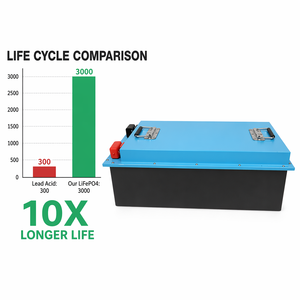 Paket Baterai LiFePO4 EV 48V 72V 100Ah 200Ah 3C 5C High Discharge untuk Kendaraan Listrik 2/3/4 Roda Penumpang dan Kargo - Product Image 1