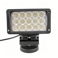 6.2Inch 45W 3000lm Rectangle LED Work Light IP68 Waterproof 12-48V Auxiliary Driving Lamp for Offroad Car Truck Forklift