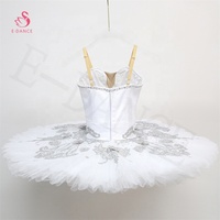 Tutu de ballet classique blanc personnalisé T0626, tutu professionnel pour femmes, tutu de danse pour compétition, tutu pour spectacle sur scène