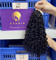 Plumes 100 % naturelles non traitées, prix de gros, cheveux humains pour tresses, extensions de cheveux, cheveux au crochet, bouclés crépus Pixie pour femmes