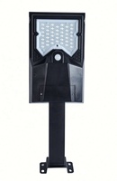 Lampadaire LED solaire haute luminosité, pour extérieur, montage mural, cour, route