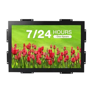 금속 케이스 18.5 "21.5" 22 "24 인치 오픈 프레임 LCD 터치 스크린 모니터