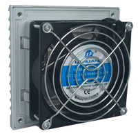 Filtre de ventilateur anti-poussière, étanche et ignifuge 9802.24V pour armoire électrique industrielle – Pièce de refroidissement et de ventilation