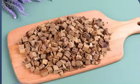 Gâteries lyophilisées au foie de bœuf pour chats et chiens à mâcher à sec dans un sac d'emballage