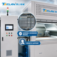 Machine de pulvérisation automatique à économie de peinture avec système de récupération intelligent pour des solutions de revêtement écologiques des panneaux en bois