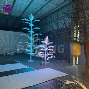 Lumière LED en forme d'arbre en cristal, étanche IP65, pour toutes les saisons, pour la décoration de paysages, Noël, Halloween, les rues, les places, les centres commerciaux, les festivals - Product Image 3