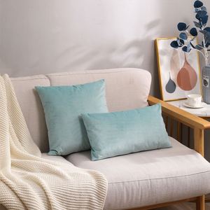 Factory Wholesale <b>Cheap</b> Decorative Throw Pillow Cover Pink Cushion Covers Velvet Brown Pillows Cover for Sofa Living Room - Product Image 4