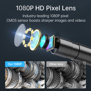 Endoscopes vidéo portables G40-S ANESOK Caméra endoscopique à portée de serpent flexible Inskam 1080p Caméra d'inspection de tuyaux industriels - Product Image 4