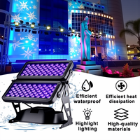 Led Ville Couleur 120X10w RGBW IP65 Étanche Lumière DMX Extérieur Architectural Flood Uplights Wall Washer City Color Light