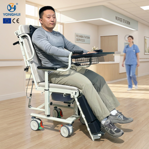 Chaise élévatrice hydraulique robuste <span class=keywords><strong>pour</strong></span> patient avec dossier - Équipement de sécurité <span class=keywords><strong>pour</strong></span> la salle de bain des <span class=keywords><strong>personnes</strong></span> <span class=keywords><strong>âgées</strong></span> et handicapées - Product Image 6