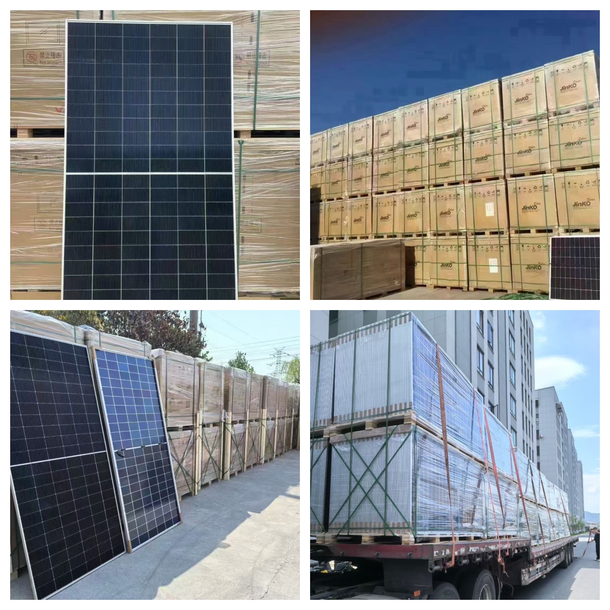 For Tiger Neo N-Type 500Wp 495W-520W Bifacial Double Glass Solar