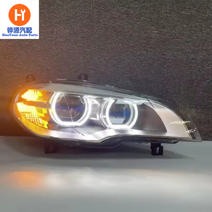 Nuevo para <span class=keywords><strong>BMW</strong></span> <span class=keywords><strong>X5</strong></span> <span class=keywords><strong>E70</strong></span> faros 2007-2013 <span class=keywords><strong>E70</strong></span> LED estilo azul DRL lámpara de señal Hid faro de coche - Product Image 3