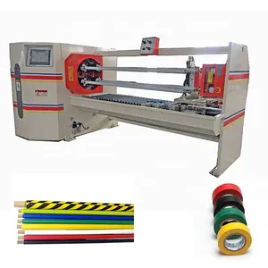 CS704 Adhesive tape roll 4 shafts exchange automatic cutting machine