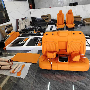 Kit Interno Nuovo di Zecca da <span class=keywords><strong>W463</strong></span> a W465 per Mercedes Benz <span class=keywords><strong>Classe</strong></span> <span class=keywords><strong>G</strong></span>, Schermo LCD Cruscotto, Pannelli Porta, Sedili Auto - Product Image 2