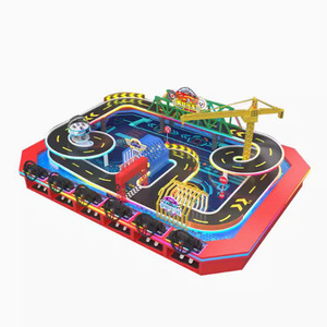 Special Mini Kart Racing <b>Game</b> <b>Machine</b> for Children Commercial Use Indoor Playground with 6 People Racing - Product Image 5
