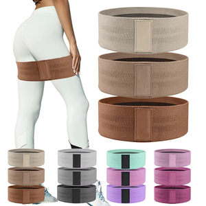 MDSport Home <b>Workout</b> Booty <b>Band</b> Yoga Exercise Gym <b>Workout</b> Custom Logo Fitness Fabric Hip Circle Loop <b>Band</b> for Body Building - Product Image 1