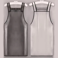 Meilleur tablier personnalisé en PVC sans manches, respirant et résistant aux coupures, avec revêtement PVC hygiénique et confortable
