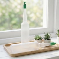 Flacon souple en plastique LDPE de 38 ml avec bouchon vert pour engrais pour fleurs à usage agricole