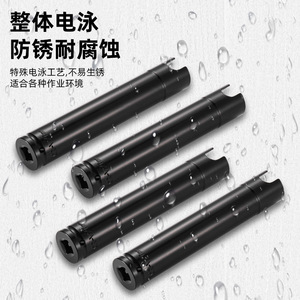 Chiave a impulsi elettrica industriale <span class=keywords><strong>LUVI</strong></span> con batteria al litio, testa esagonale allungata, tipo Wind Cannon Big Flying Wrench - Product Image 2