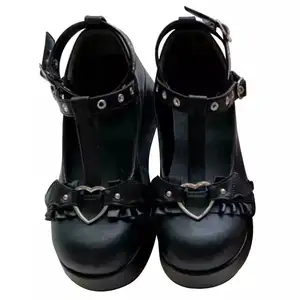 Gothic Goth Sweet Lolita Schuhe Shoes sandals Sandalen sandalette Pumps Cosplay