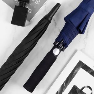 Promotional 30 Inch Automatic Open Golf <b>Umbrella</b> Oversize Extra Large Double Canopy Vented <b>Windproof</b> Waterproof 190T Pongee - Product Image 6