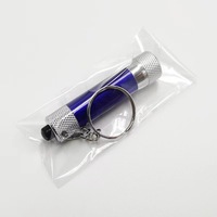 Mini lampe torche LED compacte en alliage d'aluminium à 3 LED, lampe porte-clés, lampe d'urgence, lampe de poche promotionnelle pour la nuit