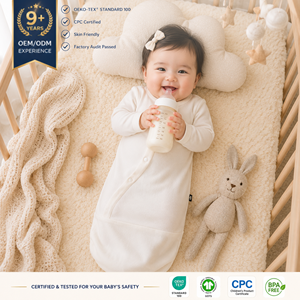 Ensemble de vêtements d'été respirants en mousseline pour bébé, sans manches, faible MOQ, prix abordable, directement de l'usine du Vietnam - Product Image 3