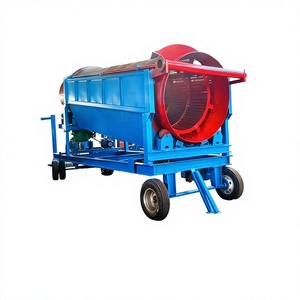 Oro Trommel Scrubber ad alta capacità di oro lavatrice pesante oro estrazione mineraria macchina Trommel per il minerale di argilla e roccia - Product Image 5