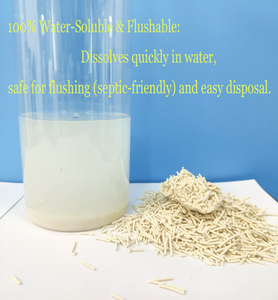 Hochwertige Biologisch Abbaubare Sojabohnen-Tofu-Katzenstreu mit Natürlicher Geruchskontrolle Umweltfreundliche Spülbare Klumpende Formel - Product Image 2