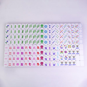 Fichas de Mahjong Americanas de Acrílico – Capas Multicolores Personalizadas para Jugadores y Clubes Estadounidenses - Product Image 4
