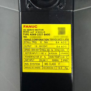 Motor Servo AC Serie Alpha FANUC A06B-2227-B400 - Product Image 2