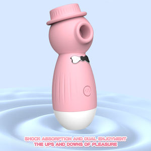 USB şarj edilebilir Mini silikon tavşan vibratör 12-Frequency klitoral masaj karikatür tasarım kadınlar için seks oyuncak külot vibratör - Product Image 2