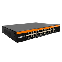 TINCAM 24 Gigabit Ethernet Port 2 10/100/1000Mbps Uplink Fast Ethernet RJ45 LAN switch Hub Factory OEM Network switch