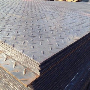 Warmgewalst Koolstofstaal Geruite Plaat Q235b Gecontroleerd Staalplaat/Plaat Diamantplaat - Product Image 1