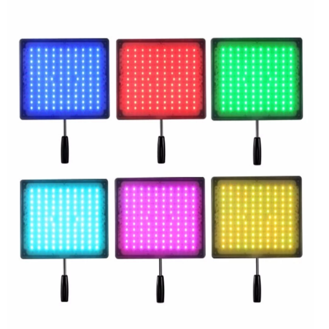 YONGNUO YN600 RGB Full Color LED Panel 3200K 5500K Dimmable Led Video Light 95% CRI Ultra Thin Support Remote Control