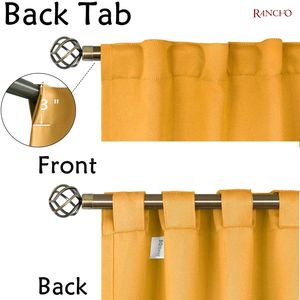 100% Polyester Blackout Grommets Slaapkamer Raam Stof Gordijnen Voor De Thuis Luxe Woonkamer - Product Image 4