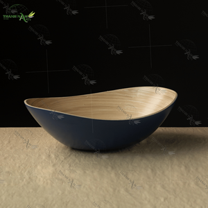 Cuencos de bambú reutilizables personalizados OEM, estilo rústico para cocina, restaurante, exhibición de comida y decoración del hogar - Product Image 3