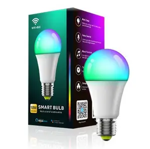 Bán buôn RGB LED ánh sáng E27 thông minh ánh sáng bóng đèn thông minh LED bóng đèn