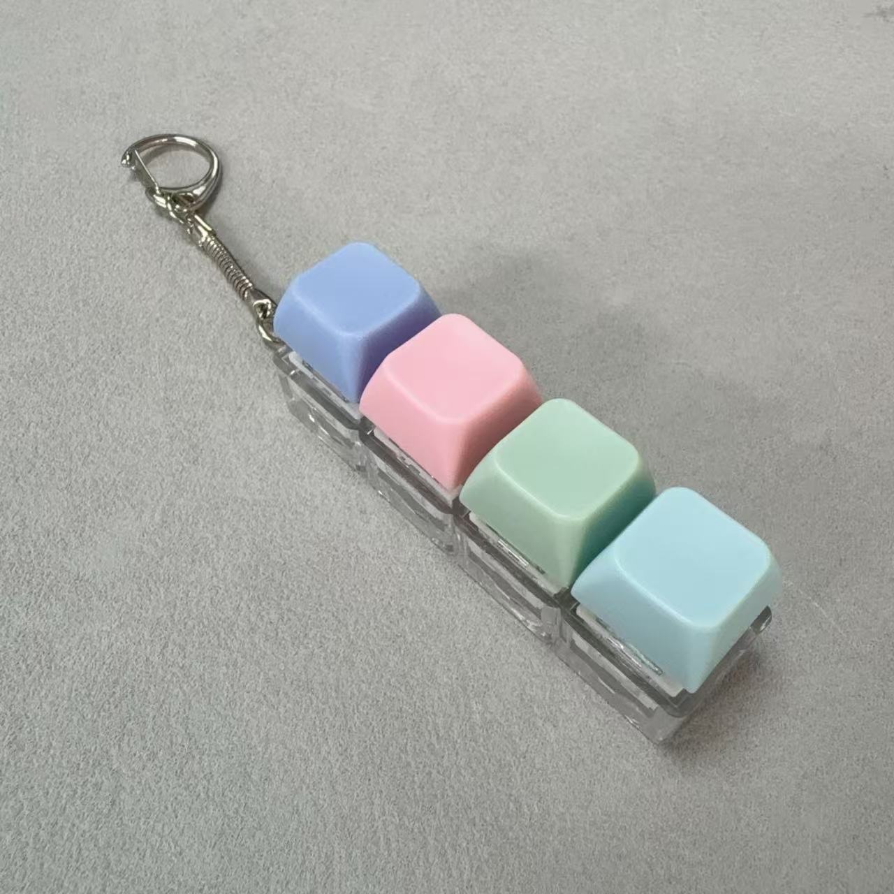 blue/light pink/light green/light blue