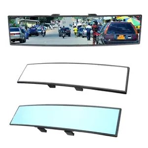 Kaca Spion Mobil Bayi, Spion Sudut Panorama 300Mm Anti-silau Biru Penglihatan Besar Cermin Bantu Otomatis