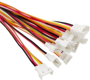 10 paires de connecteurs électriques micro JST 1,25 mm de pas, 5 broches, mâle-femelle, en cuivre, avec câble UL1571-26AWG de <span class=keywords><strong>100</strong></span> mm - Product Image 3