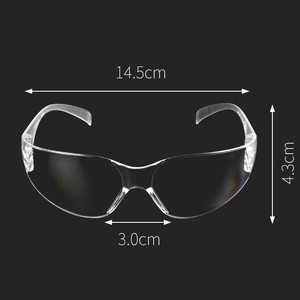 نظارات أمان عالية الجودة للحام الصناعي، شفافة ومقاومة للخدش والضباب، مع إمكانية وضع وصفة طبية، لحماية العينين - Product Image 6
