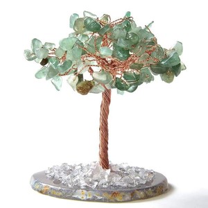 Natural <b>Crystal</b> Money <b>Tree</b> Figurine Handmade Feng Shui Business Gift Ornament - Product Image 5
