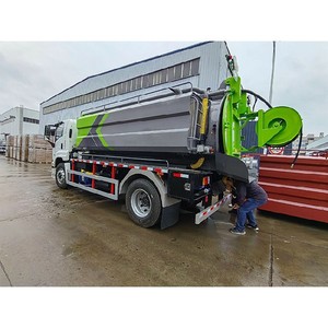 Camión de Bombeo de Vacío Isuzu Giga de Alta Calidad, 4x2, 12000 Litros, Camión de Limpieza de Aguas Residuales de Alta Presión para Tanques Sépticos - Product Image 6